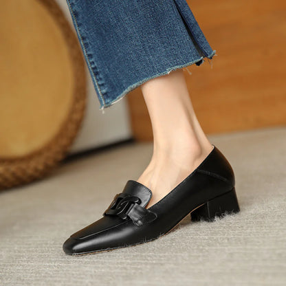 Melluso Orthopedic Leather Loafers