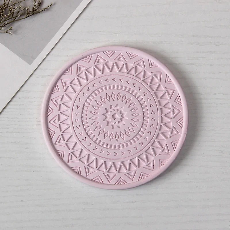 Diatomite Round Coasters