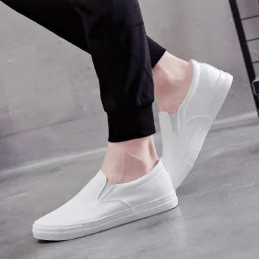 Classic Men's Casual Leather slip-on Shoes