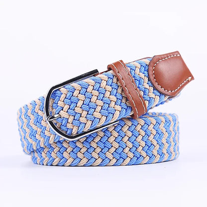 Casual Woven Fabric Elastic Belts