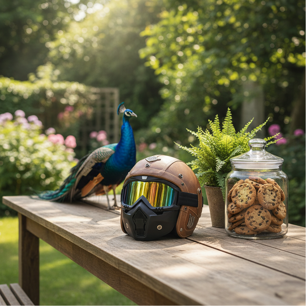 Crown Racing Vintage Vegan Leather Helmets