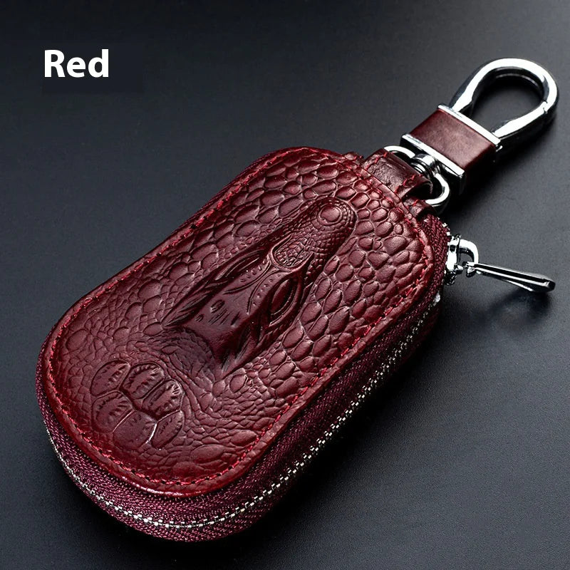 Vinci Genuine  Cowhide Leather Car Key Case