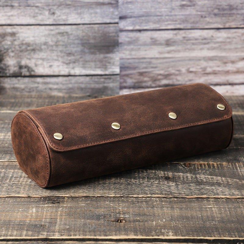 Vintage Leather Watch Rolls