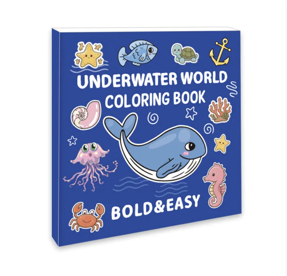 Children's Coloring Books - Bold & Easy