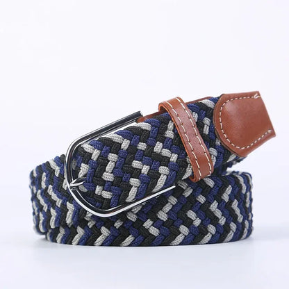 Casual Woven Fabric Elastic Belts