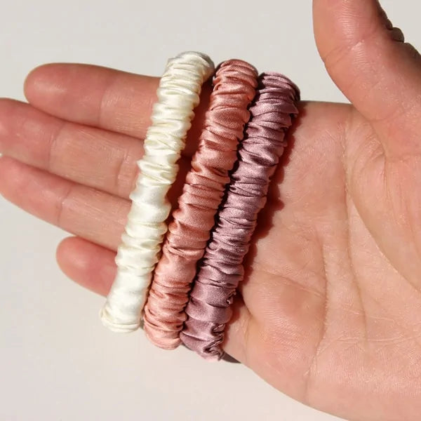 Skinnie Silk Scrunchies