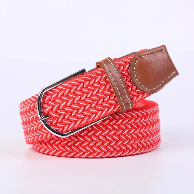 Casual Woven Fabric Elastic Belts