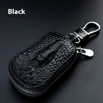 Vinci Genuine  Cowhide Leather Car Key Case