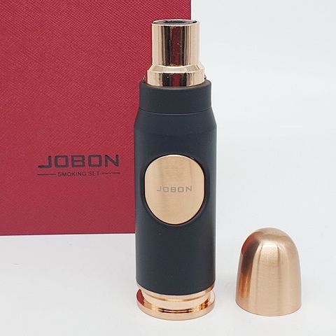 JOBON Metal Bullet Shaped Windproof Butane Lighter
