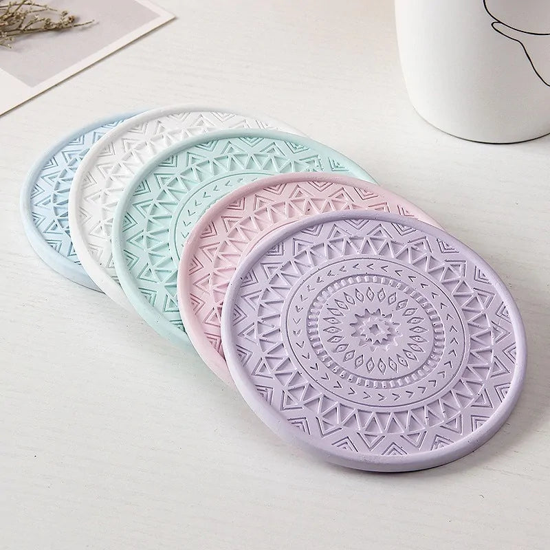 Diatomite Round Coasters