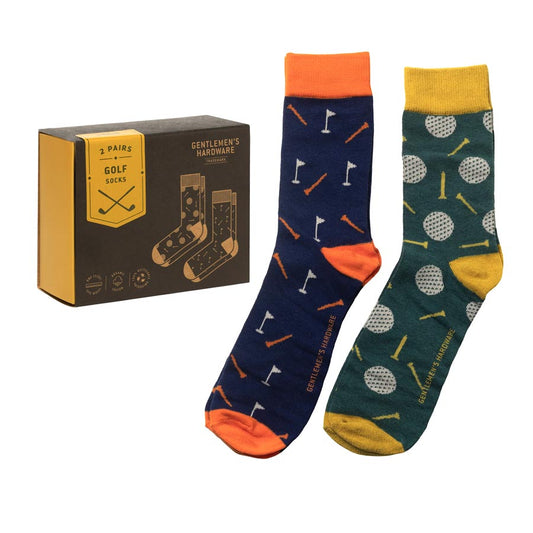 Golf Socks Boxed Gift Set (2 Pairs)