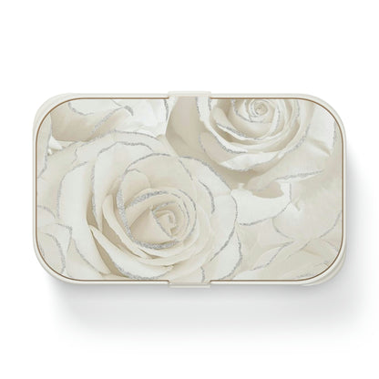 Cream Roses Bento Lunch Box