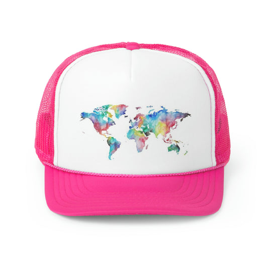Trucker Hats - World Map