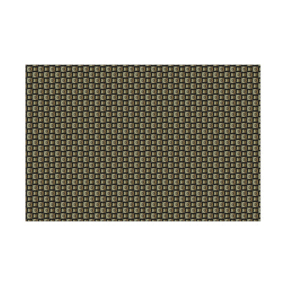 Gift Wrap Paper - Print (Black & Green)